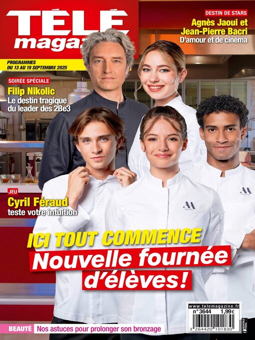 Title details for Télé Magazine by Les Publications Grand Public (PGP) - Available